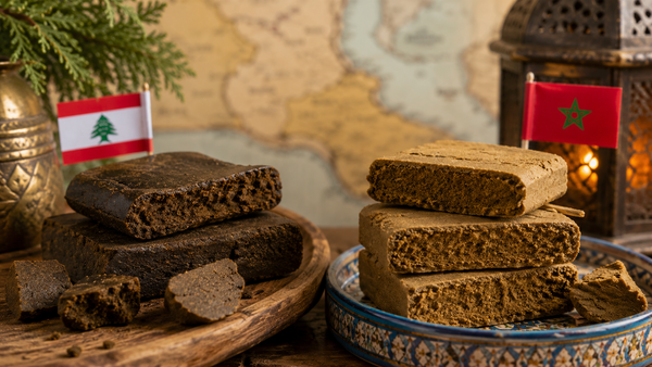 Lebanese hash vs Moroccan hash traditional resin comparison