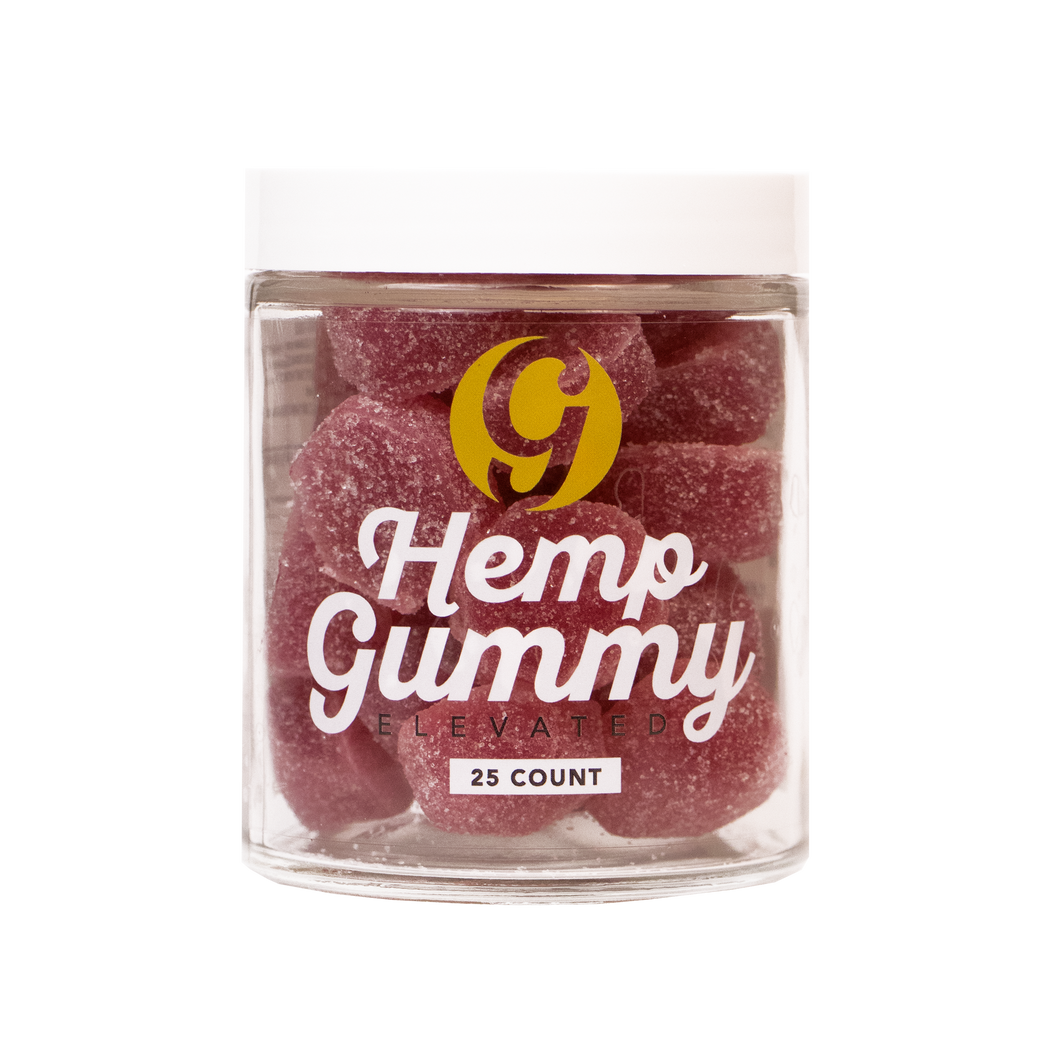 DELTA-8 Terpene Infused HEMP GUMMY GUSHER 200MG - 25 COUNT JAR