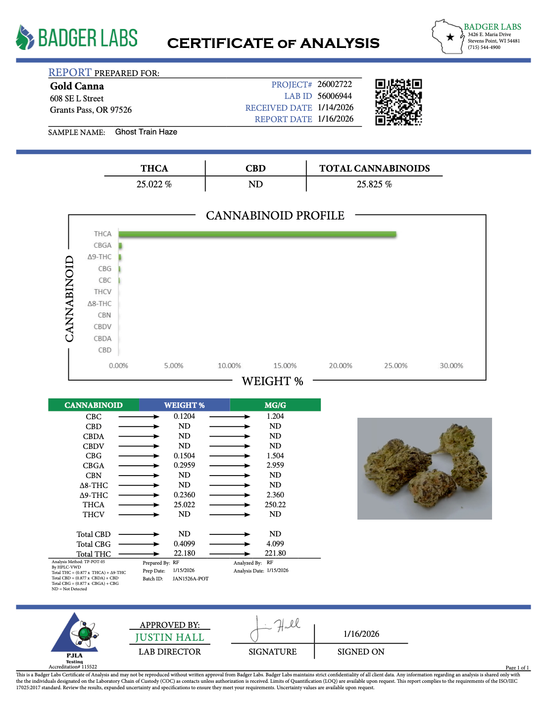 Ghost Train Haze - 1g - THCA BULK Prerolls