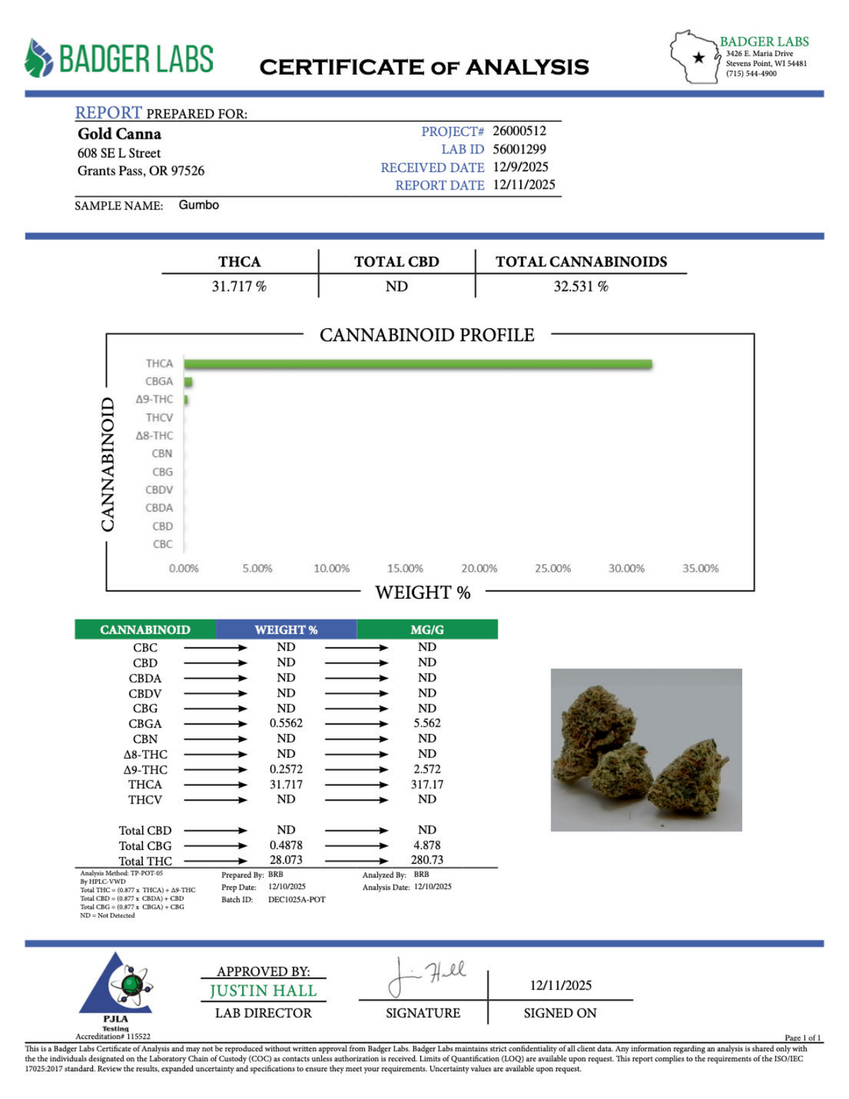 Gumbo - THCA BULK Flower - Indoor Smalls Exotic