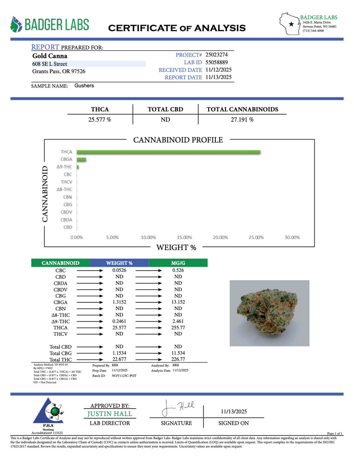 Gushers - THCA BULK Flower - Indoor Exotic