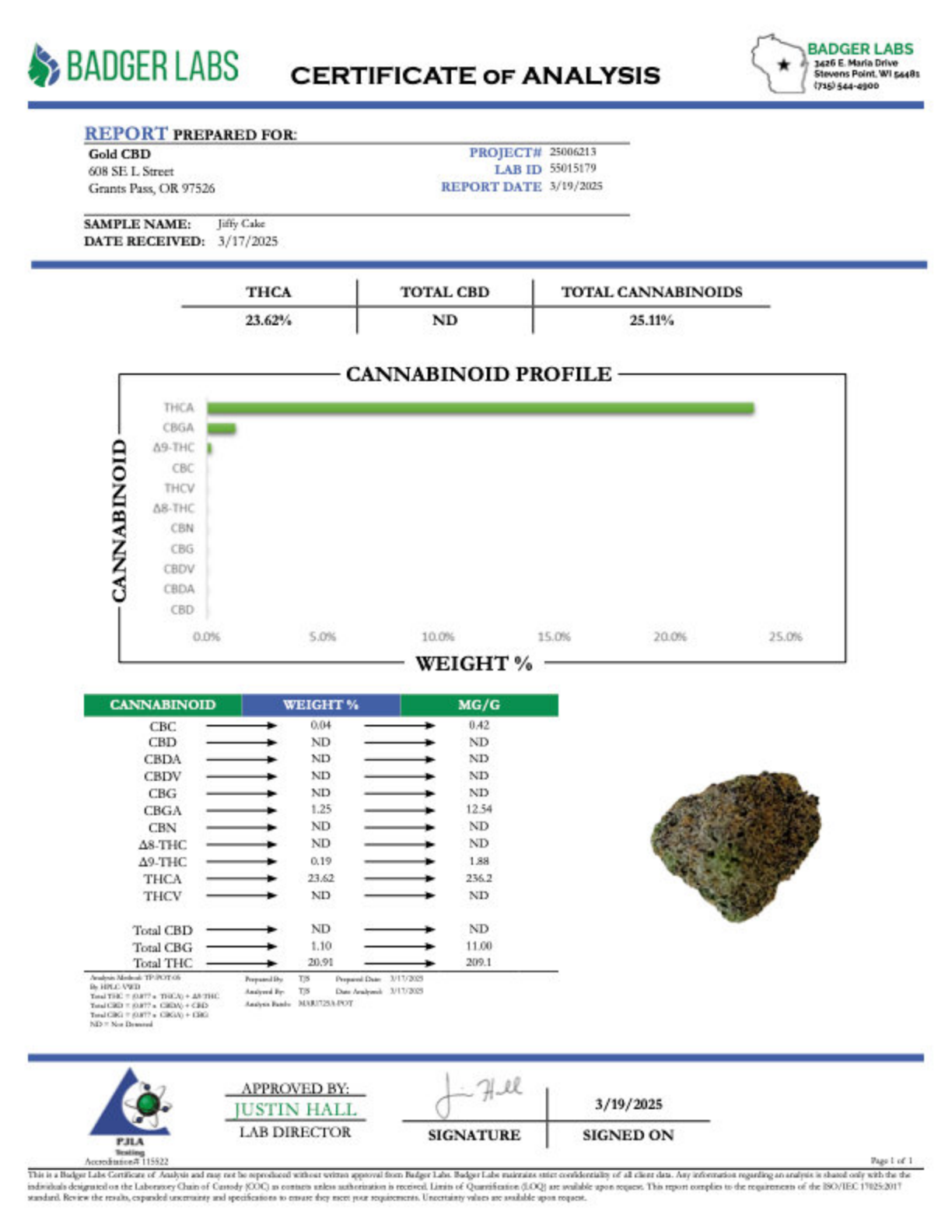 Jiffy Cake - THCA BULK Flower - Greenhouse Smalls