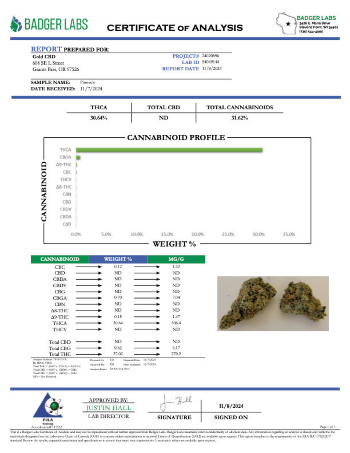 Pinnacle - THCA BULK Flower