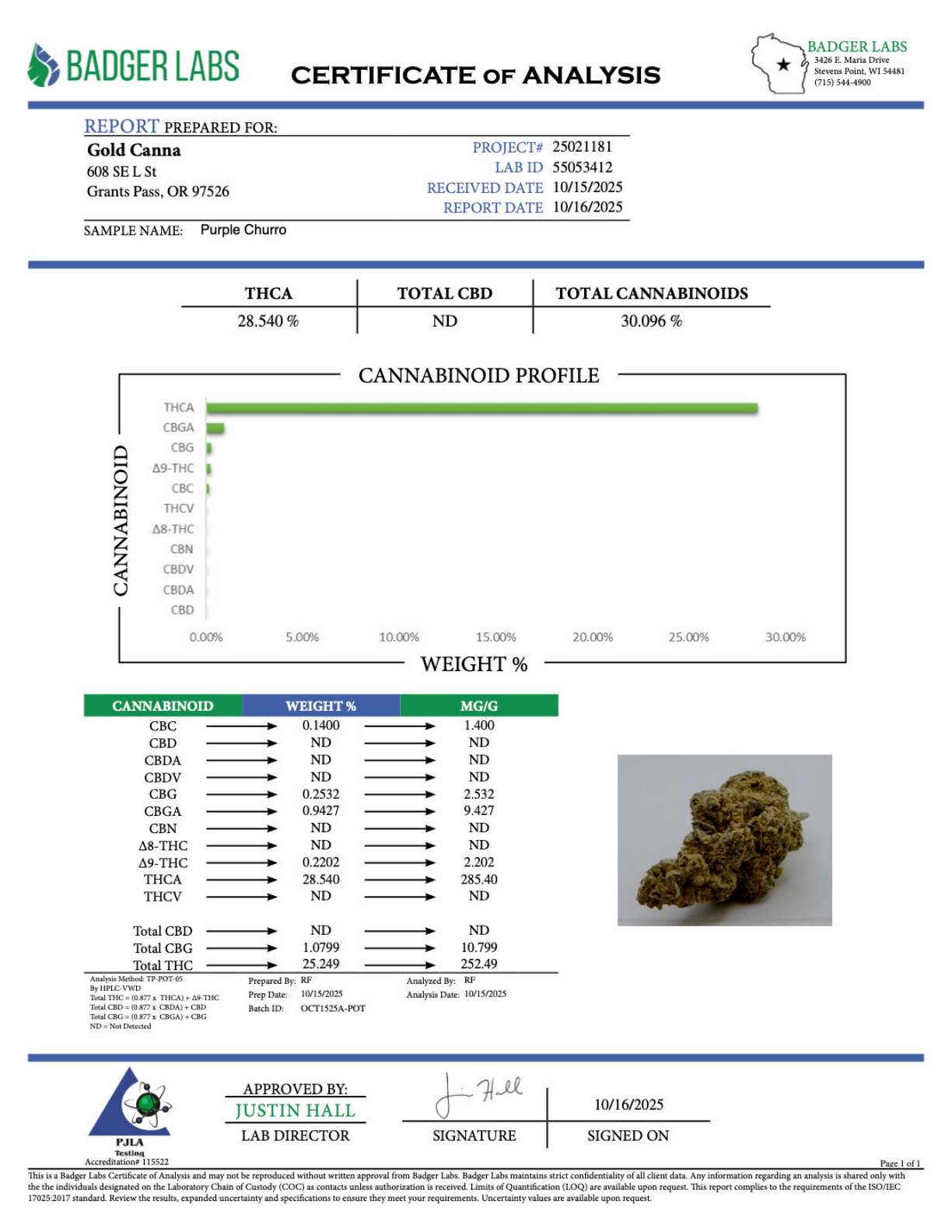 Purple Churro - THCA BULK Flower - Indoor Exotic
