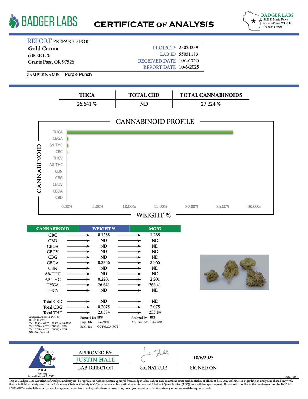 Purple Punch - THCA BULK FLOWER - TOP SHELF SMALLS