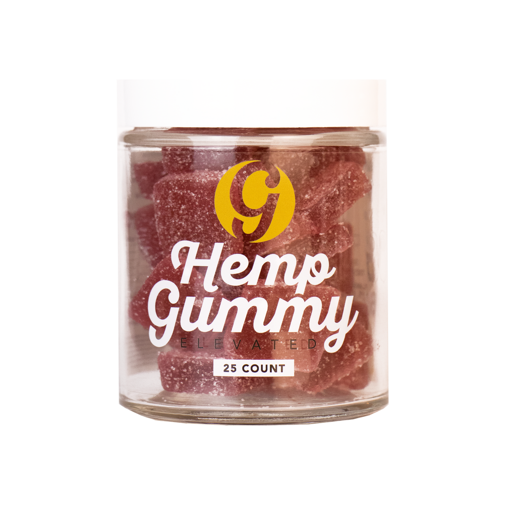 50mg Delta 8 THC Hemp Gummy Elevated 25 Count Jar