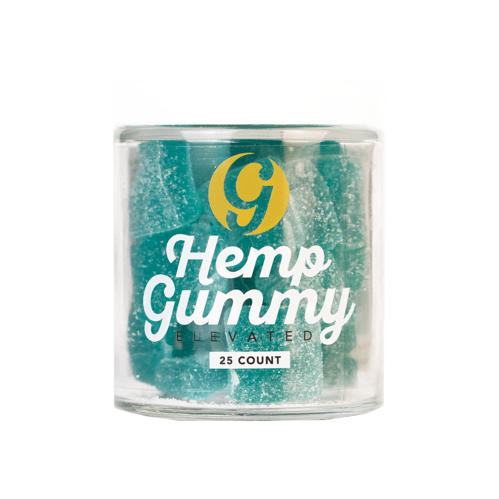 50mg Delta 8 THC Hemp Gummy Elevated 25 Count Jar