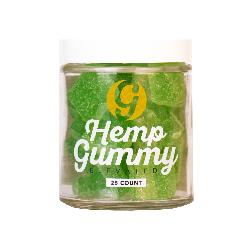 25mg Delta 8 THC Hemp Gummy Elevated 25 Count Jar