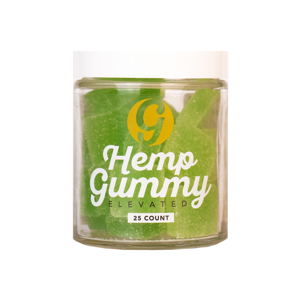 50mg Delta 8 THC Hemp Gummy Elevated 25 Count Jar