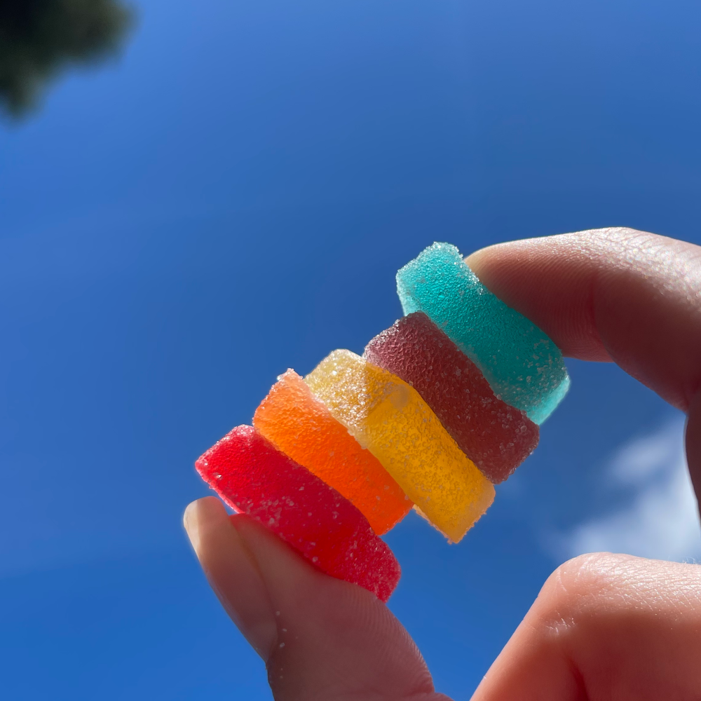 50mg Delta 8 THC Hemp Gummy Elevated 5 Count Bag